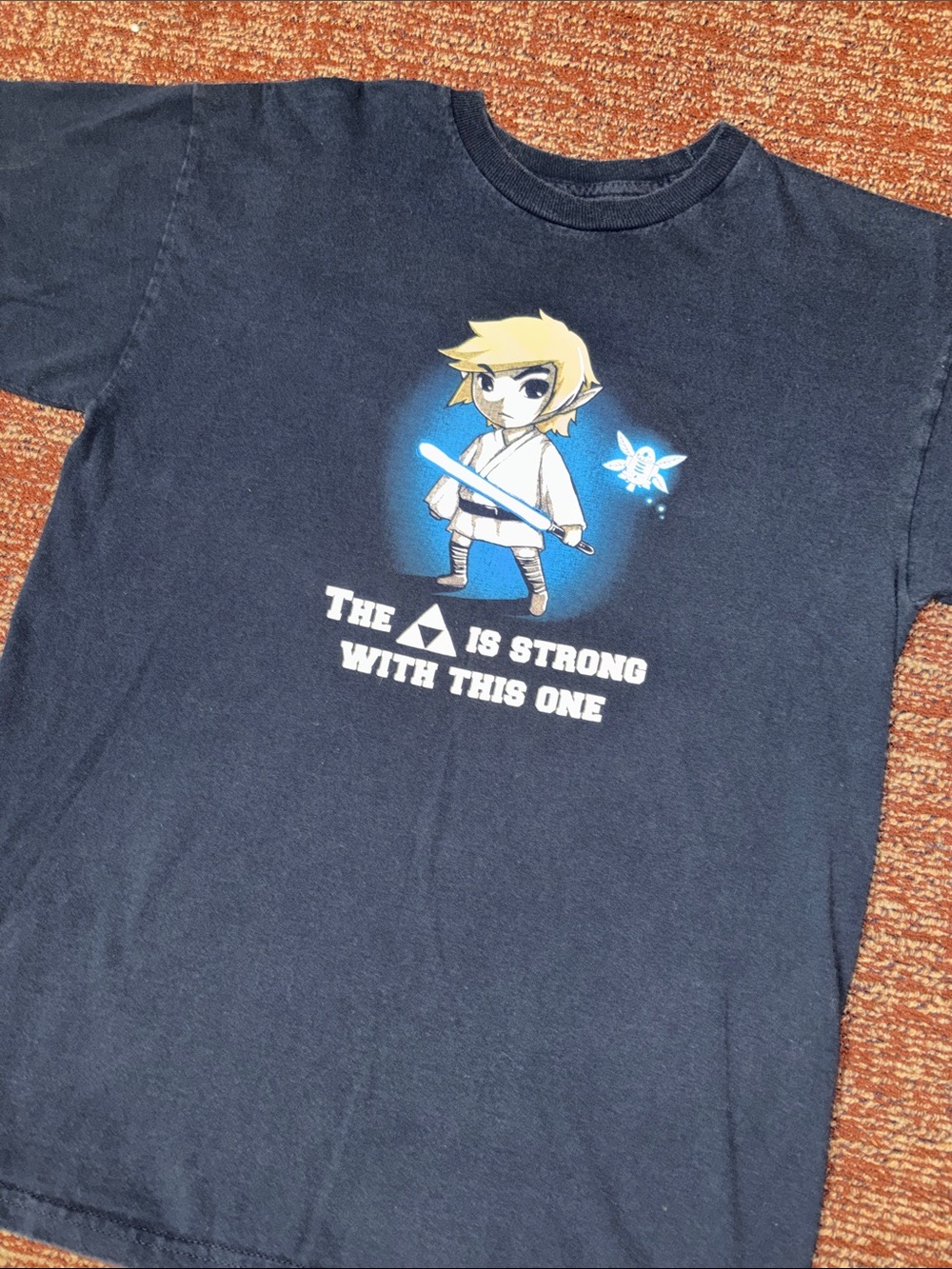 Link video game t shirt triforce gamer‎ shirt men’s casual shirt medium